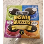 Learning Resources Recordable Answer Buzzers Set Of 3, Sounds, Ages 3+. Fixed Price $9.00.