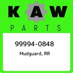99994-0848 Kawasaki Mudguard, Rr 999940848, New Genuine Oem Part. Fixed Price $126.16.