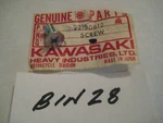 Qty Nos 60-09 Kawasaki Z1 H1 W1 F3 Kh Kl Kx Kz Ksf Vn Screw 6X12 221B0612. Fixed Price $24.99.
