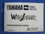 Yamaha Wave Jameer WJ500F Water Vehicle Owners Operations Manual LIT-18626-00-84. Fixed Price $20.00.