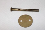 Harley Dc Linkert Carburetor Throttle Shaft & Disc 27276-57 27280-57 Nos. Fixed Price $40.00.