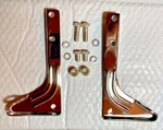 Harley 68603-49 Panhead Spot Lamp Light Mounting Brackets W/ Cp 1038 Bolts. Fixed Price $79.95.