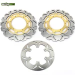 Front Rear Brake Rotors Discs For Yamaha Abs 03-18 As 06-UP. Fixed Price $175.66.
