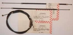 1968-ON Triumph 500 T100R Amal 600 SET/3 Upper + Lower Choke Cables 60-0744/0745. Fixed Price $23.09.