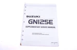 Oem Suzuki 99501-31020-03E GN125E Supplementary Service Manual. Fixed Price $15.27.