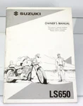 Suzuki Ls 650 Savage Owners Manual Drivers. Fixed Price $17.42.