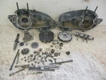 Montesa Clutch Crankcase Set Shift Drum Etc Parts Lot 70-72 King Scorpion 250. Fixed Price $249.99.