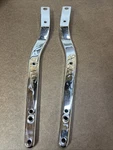 Used Rear Fender Supports Chrome For 72-85 Harley Fx Oem 59928-73 59929-73. Fixed Price $39.99.