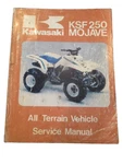 Kawasaki Factory All Terrain Vehicle Service Manual 1987 KSF250 99924-1067-01. Fixed Price $24.99.