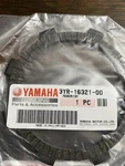 Yamaha Genuine Plate, Friction 3YR-16321-00-00 Lot Of Five. Fixed Price $60.00.
