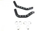 Drilled Heat Shield Set Black For Harley-davidson V-twin 30-1314. Fixed Price $92.36.