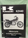 Genuine Kawasaki 99931-1060-01 KZ440 Motorcycle Assembly And Prep Manual 1979. Fixed Price $16.65.
