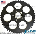 Rear Sprocket 55T Black Powdercoat Harley-davidson Softail Xl Dyna Fxr. Fixed Price $110.00.
