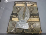 Vintage Nos Drag Specialties Yamaha Eagle Wings Sissy Bar Decorative Insert. Fixed Price $299.99.