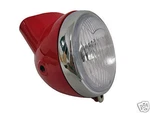 Honda CS90 SS50E CF50 CF70 CL70 SL90 Head Light & Case Housing Red. Fixed Price $25.00.