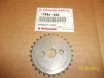 Kawasaki KLT110 Upper Nos Oem Cam Chain Sprocket 12046-1035. Fixed Price $14.95.