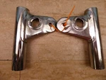 1970'S Kawasaki KZ1000 Mkii Front Fork Ears Headlight Mounts Pair PL1013-BP4+. Fixed Price $94.05.