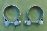 Vintage Norton Commando Motorcycle Muffler Clamps 06- 1328 Interstate Roadster. Fixed Price $24.99.