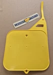 94911-00B10-25Y RM125/RM250/RM465/RM500 Genuine Suzuki Yellow Front Number Plate. Fixed Price $96.72.