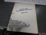 Arctic Cat Factory Shop Setup And Predelivery Manual 1980 Lynx 0185-162. Fixed Price $9.99.