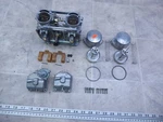1981 Honda GL500 Silverwing H1467-1) Keihin Carburetors Carbs Set. Fixed Price $225.50.