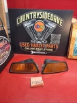 Harley Fxrp Turn Signals Fairing Left Right Pair Fxrt Fxrd Oem Lense. Fixed Price $750.00.