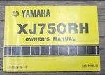 Oem 1981 Yamaha Seca XJ750RH Owners Manual LIT-11626-02-34. Fixed Price $21.99.