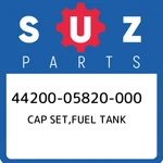 44200-05820-000 Suzuki Cap Set,fuel Tank 4420005820000, New Genuine Oem Part. Fixed Price $126.79.