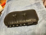 Harley Ironhead Shovelhead Chopper Drag Speciailties Studded Sissy Bar Pad. Fixed Price $60.00.