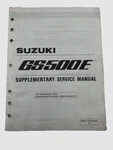 1996 Suzuki GS500E Factory Shop Service Repair Manual 99501-34120-03E Skuu. Fixed Price $11.16.