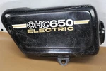 Yamaha 1974 TX650 1975-1979 XS650 Right Side Cover Fairing Cowl (YTPU17). Fixed Price $30.55.