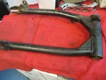 Triumph 650 Unit Rear Swing Arm 1968 Only 058523. Fixed Price $75.00.