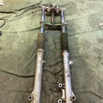 2012 Kawasaki Klx 140 Front Forks Complete Tubes Clamps Small Wheel, MSC2EB. Fixed Price $250.92.
