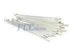 19" Rear Wheel Spokes Nipples Set Fits Kawasaki KX125/250 KX250F/450F KX500 WS12. Fixed Price $49.99.