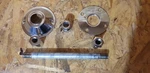 1976 Kawasaki Kz 900 / 1000 Original Front Wheel Bolt Complete 41068-049. Fixed Price $184.49.