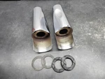 2005 Suzuki Boulevard Vl 1500 C90T Fork Shrouds 2806. Fixed Price $7.50.