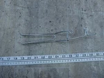 1979 Honda XL100 Enduro H965-3) Chrome Cable Stay Mount Bracket. Fixed Price $21.00.