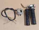 Suzuki T305 Oem Vintage Original Grips, Throttle, Switch. Fixed Price $79.00.