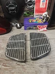 Harley New Rear Passenger Foot Floorboard Pad Set Heel Gaurd 50606-86A. Fixed Price $24.95.