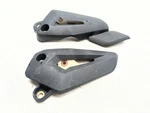 11-14 Triumph Tiger 800 Rear Left & Right Heel Guard Covers. Fixed Price $43.60.