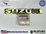 Suzuki Oem Gold Fuel Tank Emblem 68111-45010 / GS1000 GS850 GS750 GS550. Fixed Price $31.35.