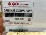 New Nos Factory Suzuki Part# 54621-41501 1977-1979 TS185 Speedometer. Fixed Price $15.00.
