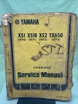 Genuine Yamaha LIT-11613-06-01 Combined Service Manual 1970-1973. Fixed Price $32.32.