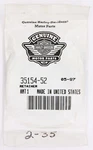 Genuine Harley-davidson Mainshaft Oil Seal Retainer Part Number 35154-52. Fixed Price $12.99.
