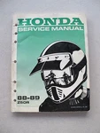 Honda Service Manual Book 88-89 Z250R (61GW801). Fixed Price $9.09.