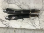 12 Moto Guzzi V7 750 Racer Muffler Exhaust Tail Pipes Mondello Lario. Fixed Price $135.32.