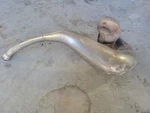 1991-1992 Yamaha YZ250 WR250 Fmf Gold Series Exhaust Pipe Expansion Chamber. Fixed Price $96.00.
