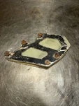 1993 Kawasaki J2 Swingarm Chain Buffer Slider Guide Inner Guard. Fixed Price $15.00.