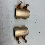 1978 Kawasaki KM100 Vintage Enduro Motorcycle Headlight Mount Clamps. Fixed Price $34.95.