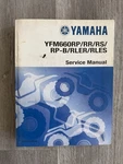 Genuine Yamaha YFM660 Rs Rp-b Rler Rles Service Manual LIT-11616-RP-66. Fixed Price $31.88.
